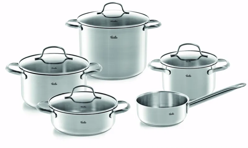Pannenset - San Francisco 5-delig by Fissler in Silver – product photo 1 of 5