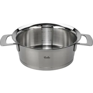 Phi Collection Lage Kookpan met Downdraft Glasdeksel 20 cm by Fissler in Silver – product photo 2 of 3