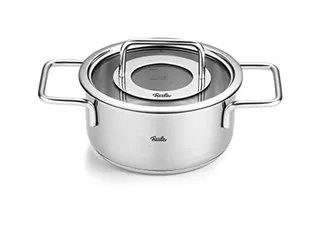 Pure Collection Pannenset met glazen deksel - 4 delig de Fissler en Argent – photo produit 3 sur 5