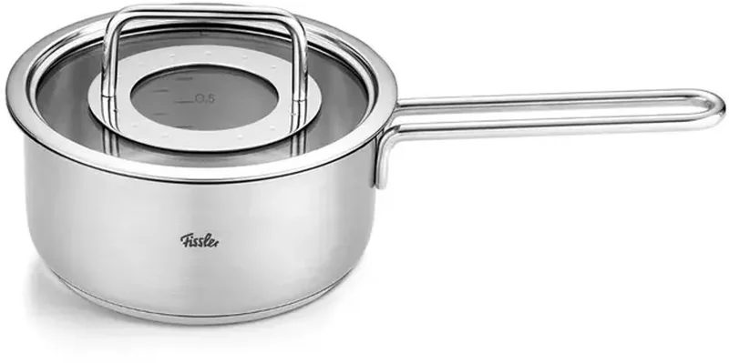 Pure Collection - Sauspan met Glazendeksel - 16 cm von Fissler in Rvs – Produktfoto