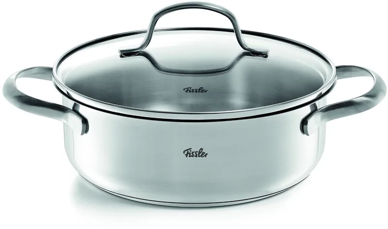 San Francisco Kookpan Laag met Glazen Deksel - 1L - Ø 16cm de Fissler en Multicolore – photo produit 1 sur 4