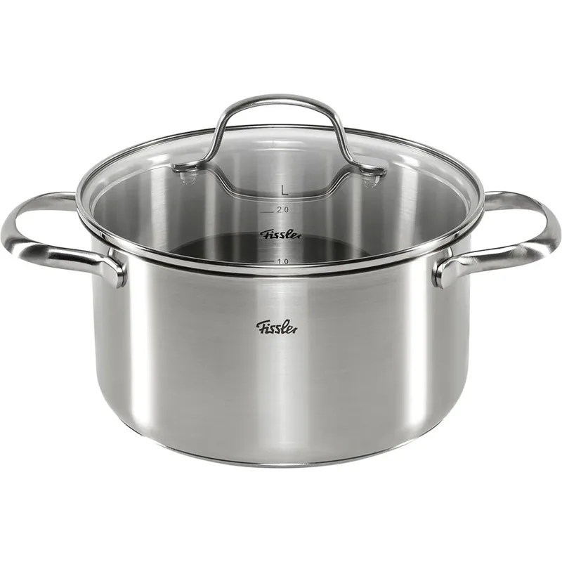 San Francisco Pannenset 4-delig by Fissler in Silver – product photo 5 of 6