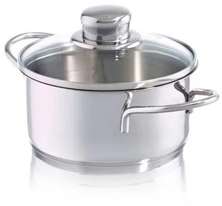 Snacky Kookpan met Glasdeksel 14cm by Fissler in Silver – product photo 4 of 5