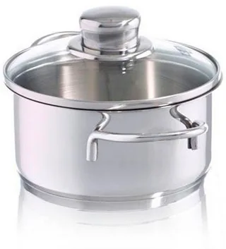 Snacky Kookpan met Glasdeksel 14cm by Fissler in Silver – product photo 5 of 5