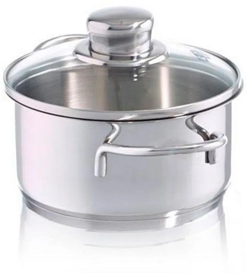 Snacky Kookpan met Glasdeksel 14cm by Fissler in Silver – product photo 5 of 5