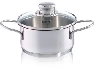 Snacky Kookpan met Glasdeksel 14cm by Fissler in Silver – product photo 2 of 5