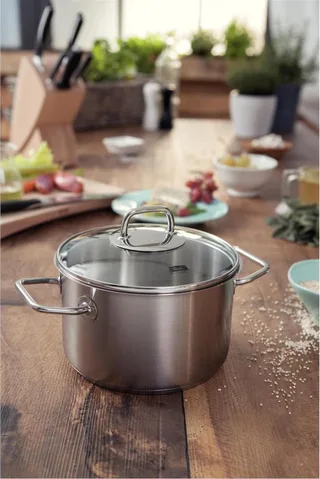 Viseo pannenset - 5-delig - Vaatwasserbestendig fra Fissler i Sølv – produktbillede 1 af 5