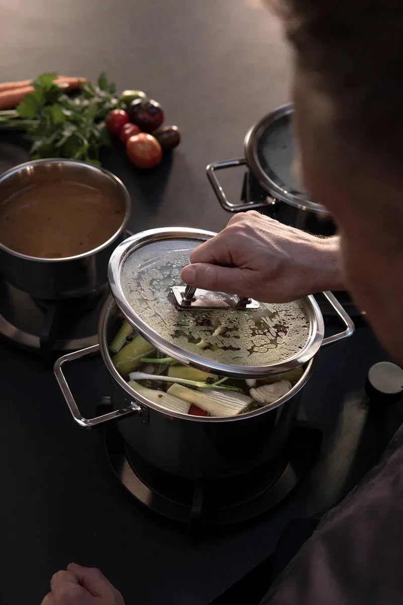 Viseo Pro Pannenset 5-delig by Fissler in Silver – product photo
