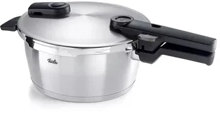 Vitaquick Premium Snelkookpan met Stoominzet en driepoot 3.5L by Fissler in Silver – product photo 1 of 2