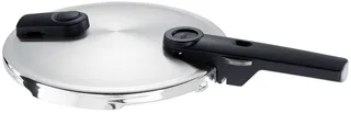 Vitaquick Premium Snelkookpan met Stoominzet en driepoot 6L fra Fissler i Sølv – produktbillede 3 af 3