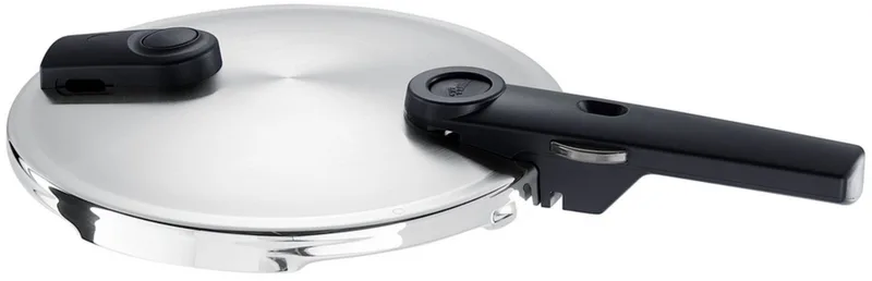 Vitaquick Premium Snelkookpan met Stoominzet en driepoot 6L fra Fissler i Sølv – produktbillede 3 af 3