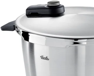 Vitaquick Premium Snelkookpan met Stoominzet en driepoot 8L by Fissler in Silver – product photo 3 of 3