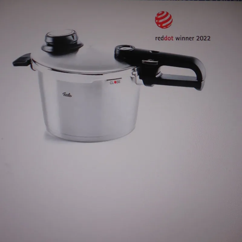 Vitavit Premium Set 2 X Snelkookpan D22cm 4,5l - D22cm 3,5l de Fissler en Argent – photo produit