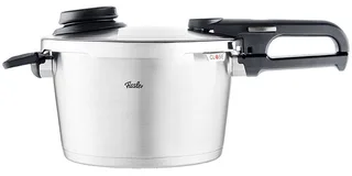Vitavit Premium Snelkookpan met Inzet 2022, 3.5L de Fissler en Argent – photo produit 2 sur 4