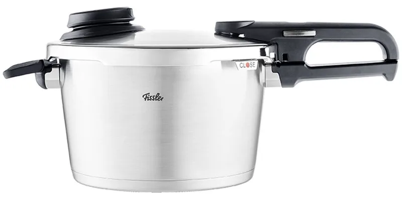 Vitavit Premium Snelkookpan met Inzet 2022, 3.5L de Fissler en Argent – photo produit 2 sur 4