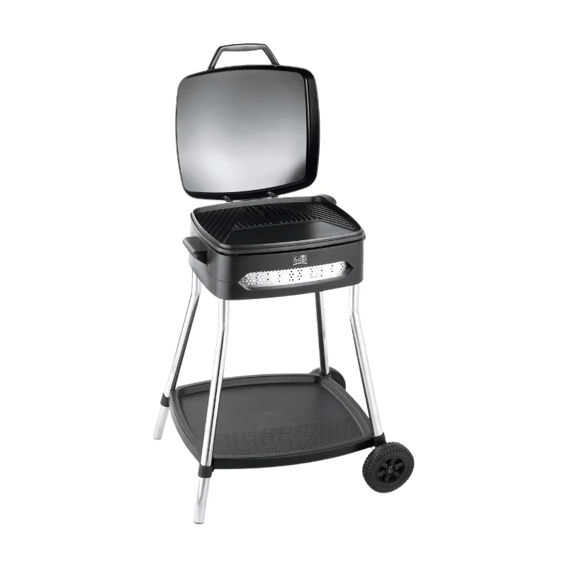 Barbecue BBQ 3278 - Elektrische BBQ/Tafelgrill - Groot Grilloppervlak 40 x 36 cm - 2000 W - Verwijderbare Plaat + Standaard by Fritel – product photo