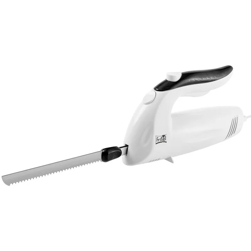 Elektrisch Mes EK 3180 - Snijmachine/Vleessnijder + Incl. 2 Messen - 150 W - 44 cm - Wit von Fritel – Produktfoto
