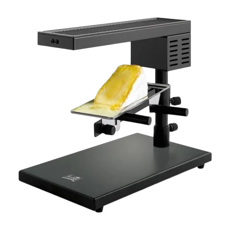 Kaasraclette CR 1895 - Zwitserse Kaasraclette + Grill - Raclette Grill/Kaasgourmetset - 0 - 310°C - 600 W - 4 Functies - 4 Personen - Zwart van Fritel – productfoto