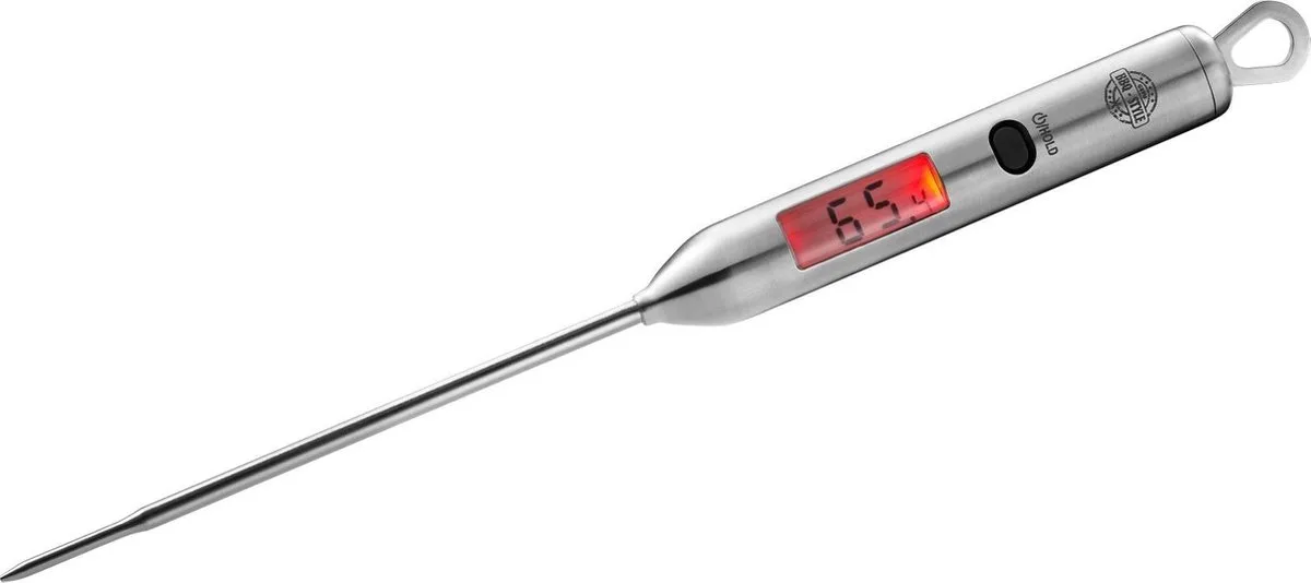 BBQ Digitale Kernthermometer – Voor Vlees, Grill en BBQ – Tot 300°C de GEFU en Argent – photo produit