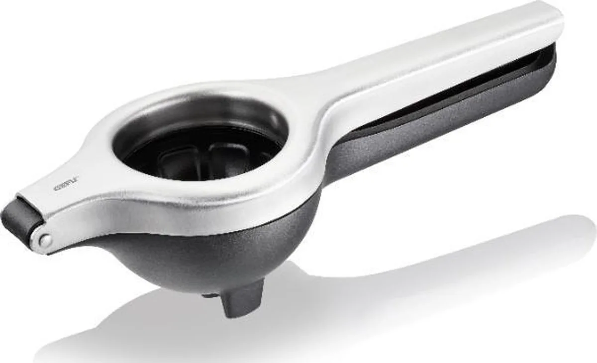 Citruspers, Handpers van GEFU in Zilver – productfoto