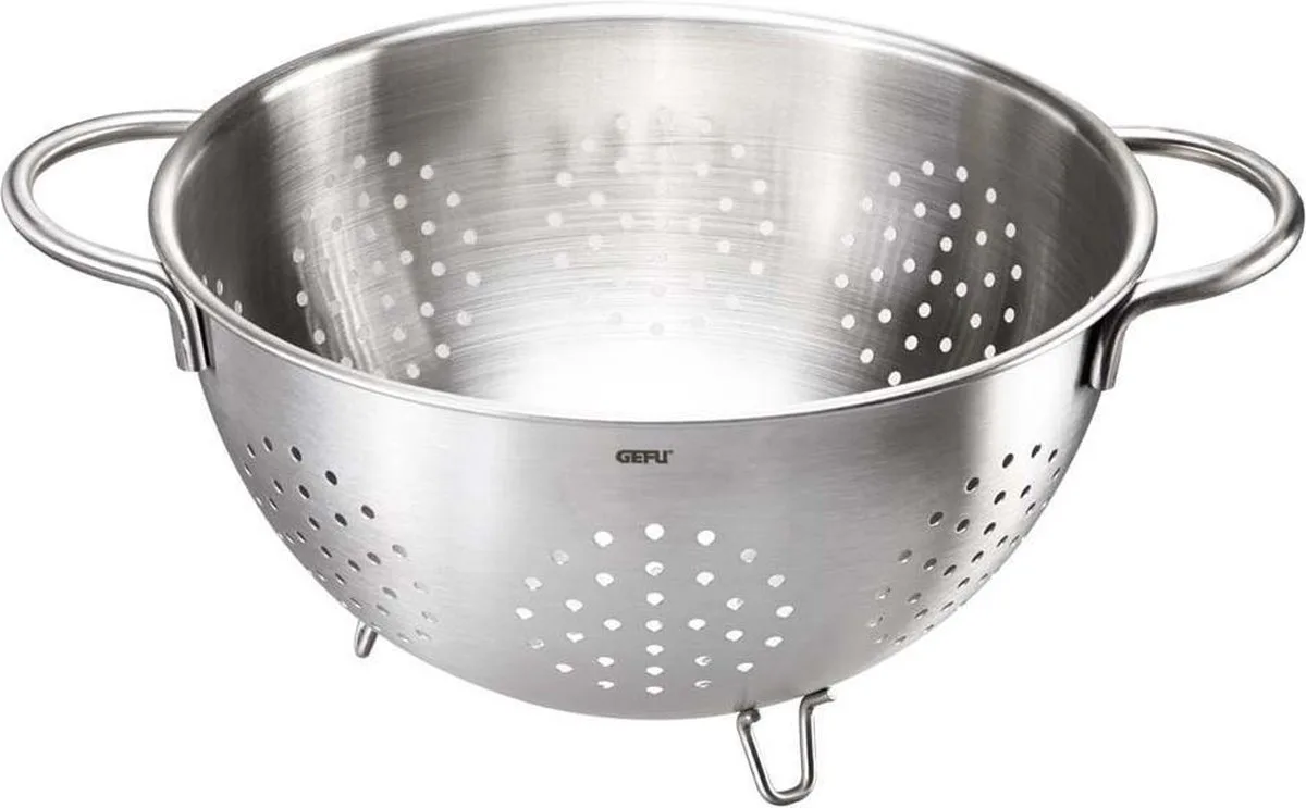 COLINO Vergiet - RVS Zeef - 24 cm - 4 Liter van GEFU in Grijs – productfoto