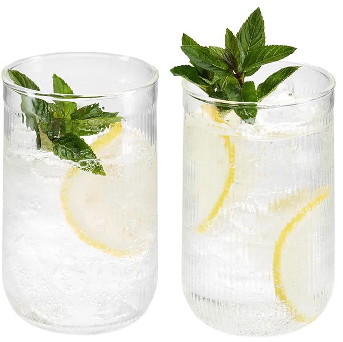 Drinkglas, Waterglas, Set van 2 Stuks, 0.33 L, Borosilicaatglas van GEFU in Transparant – productfoto