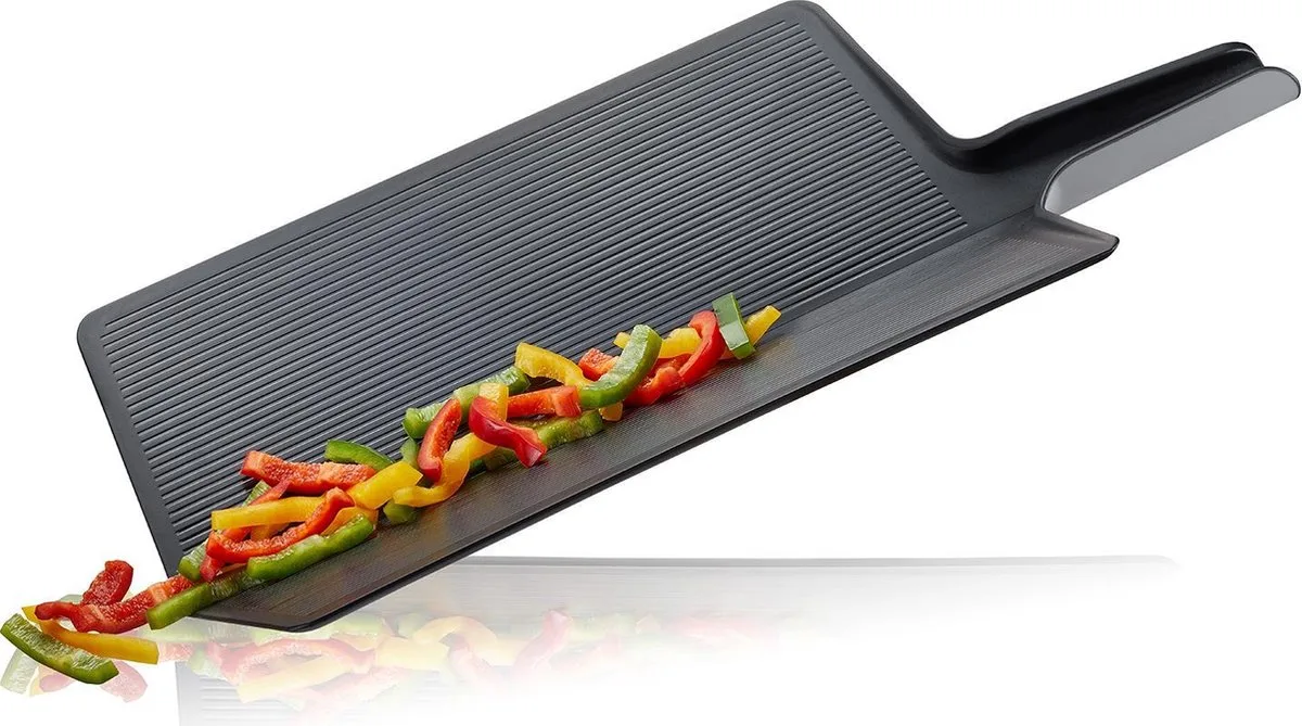 LAVOS Opvouwbare Snijplank - Flexibele Snijmat - Antislip - 46,5 cm van GEFU in Zwart – productfoto