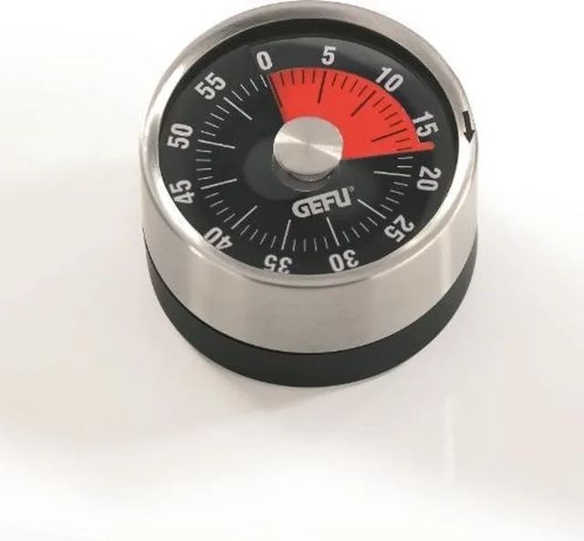 OPTICO Keukentimer – 60 Minuten – Magnetisch – RVS