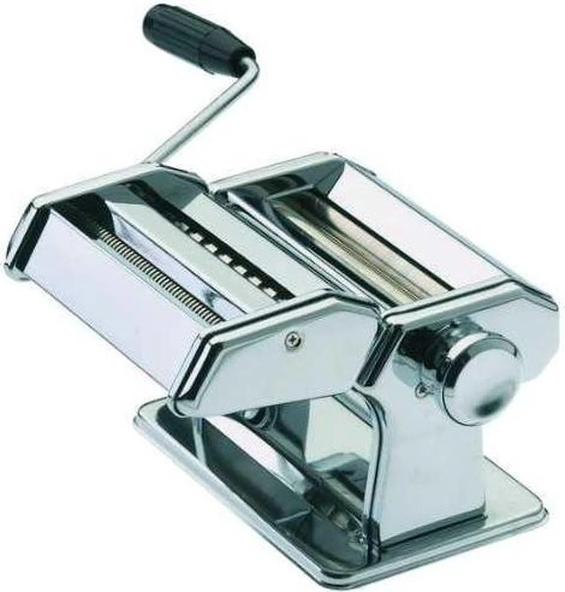 PASTA PERFETTA Pastamachine - Handmatige Pasta Maker voor Lasagne, Tagliatelle & Tagliolini van GEFU in Zilver – productfoto