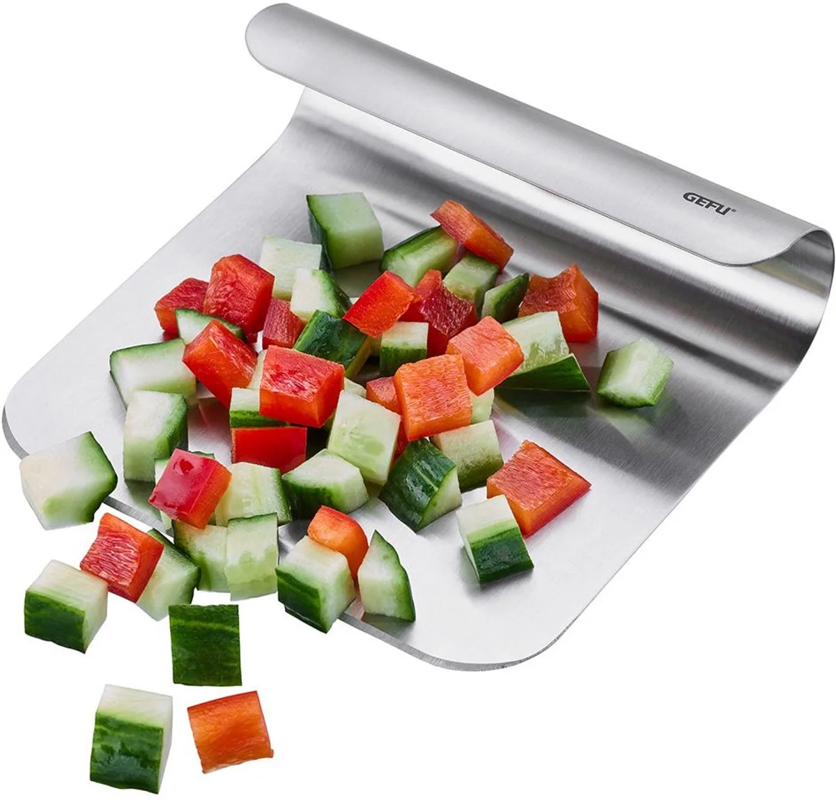 PRENDO Groenteschep - spatel - Deegsteker van GEFU in Rvs – productfoto
