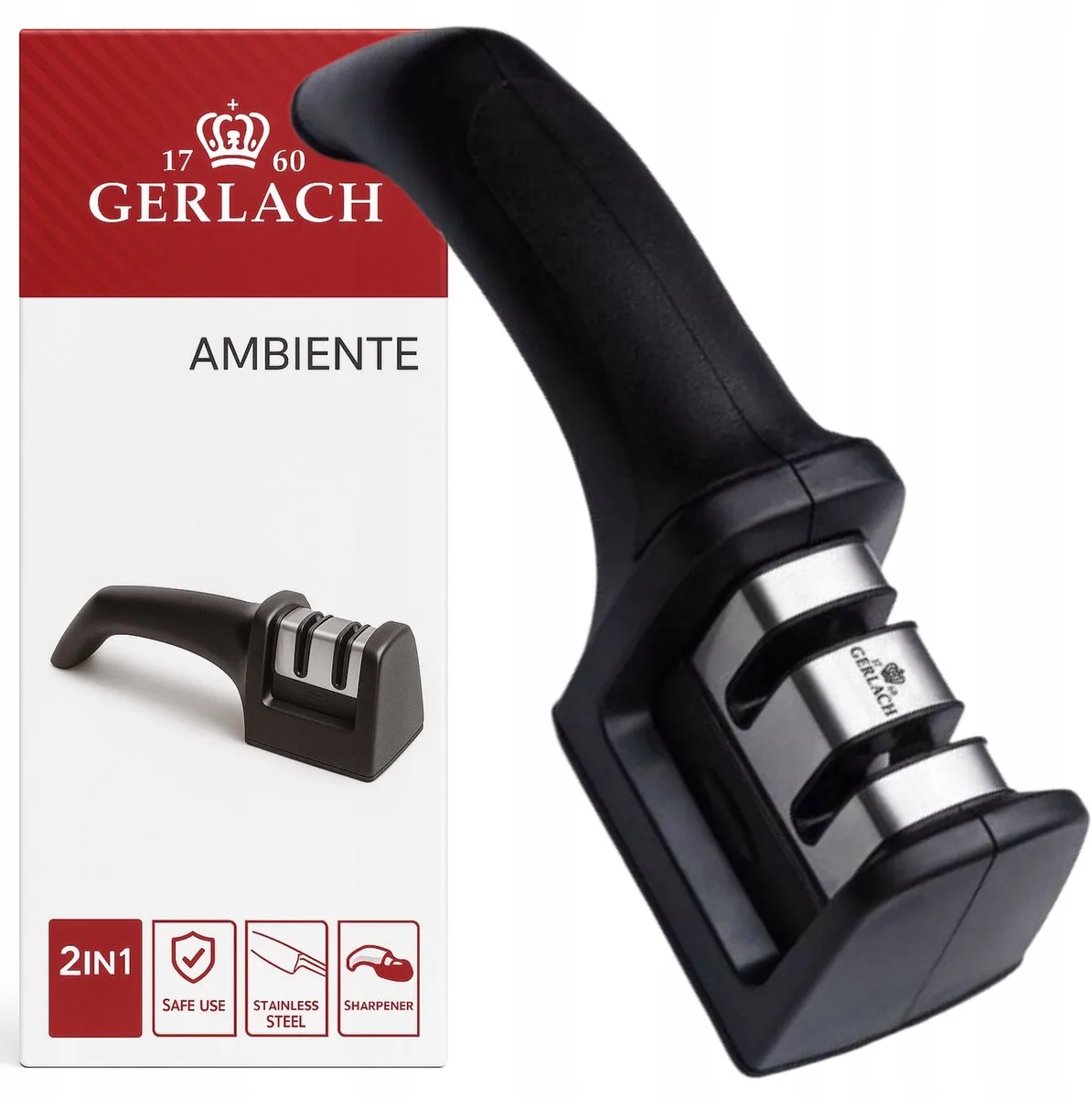 Gerlach 2-fasen messenslijper NK606 - Staal & Keramiek by Gerlach – product photo