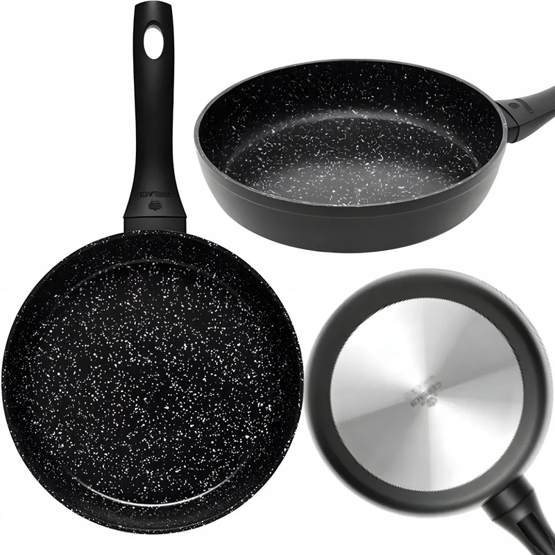 Granitex Koekenpan Keramisch 24 cm - Inductie Geschikt de Gerlach en Noir – photo produit