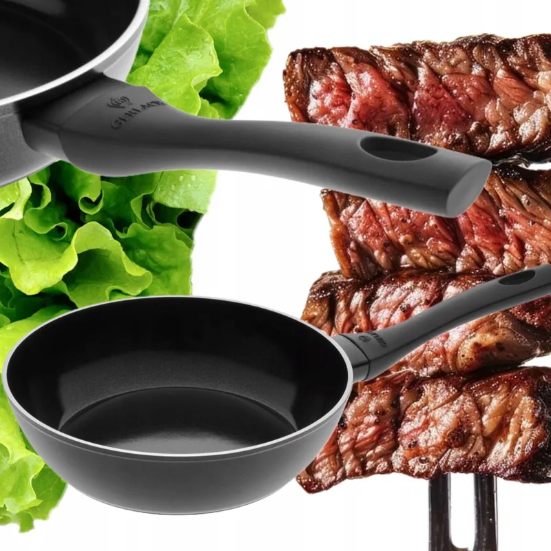 Harmony keramische kookpan 24 cm diep - geschikt voor inductie by Gerlach in Black – product photo