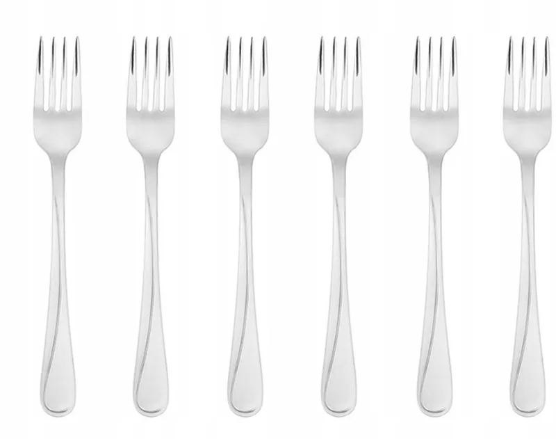 Mango Diner Vorken - 60 stuks - Roestvrij Staal, glanzend by Gerlach in Silver – product photo