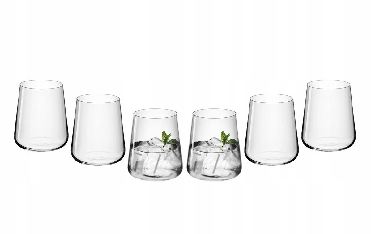 MODERN Glazen 430 ml - Set van 6 de Gerlach en Transparent – photo produit
