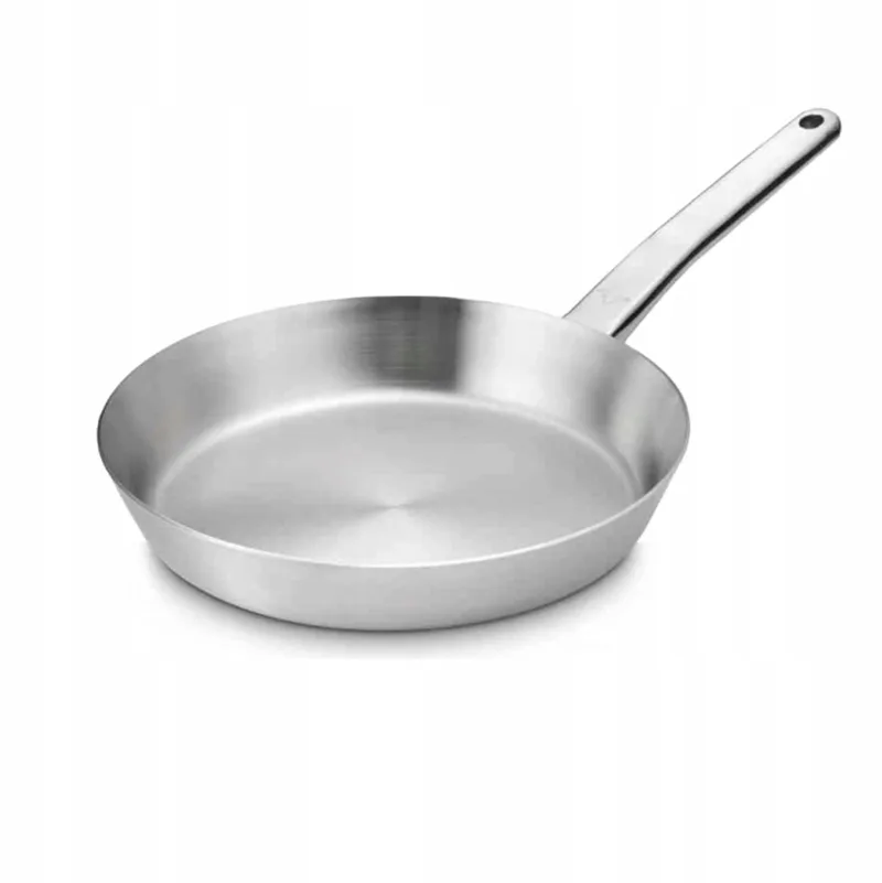 Prestige Koekenpan 28 cm Roestvrij Staal de Gerlach en Argent – photo produit