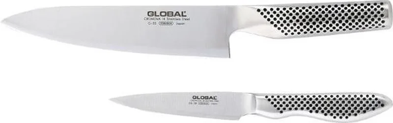 G-5538 koksmes G55 + officemes Gs38 by Global in Silver – product photo