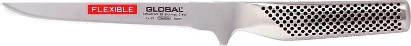 G21 Uitbeenmes - 16 cm - Flexibel van Global in Zilver – productfoto