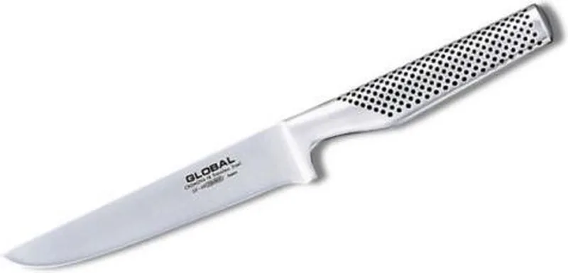 GF40 Uitbeenmes - 15 cm - Breed fra Global i Sølv – produktbillede