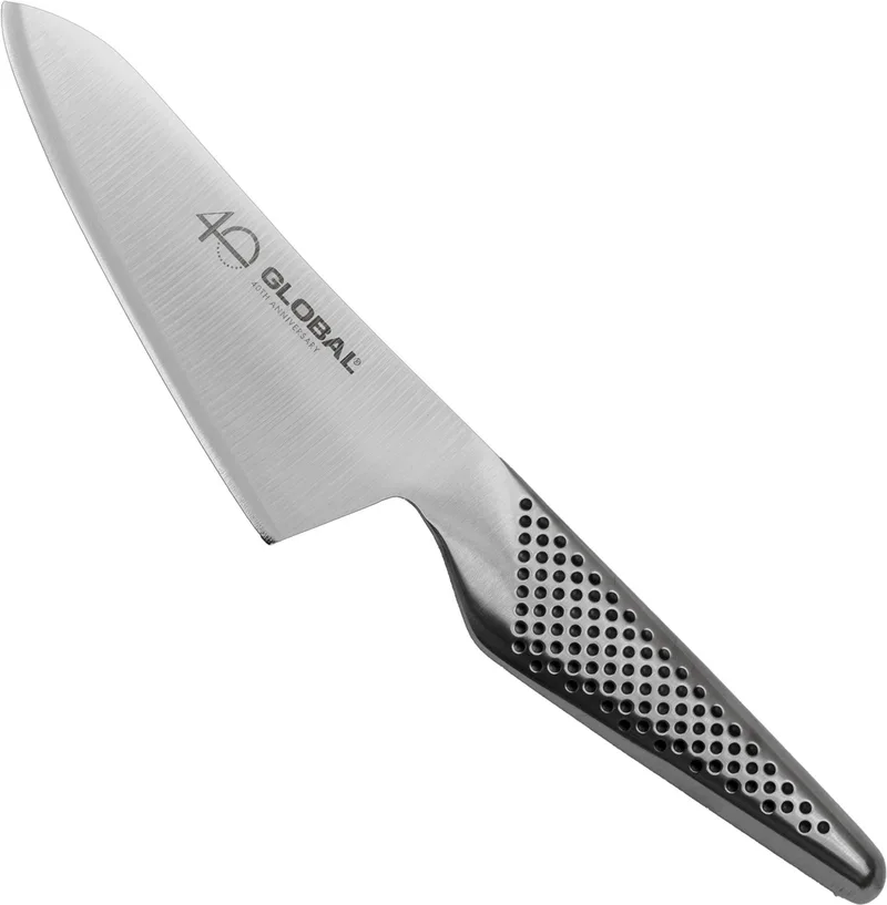 Orientaals Santokumes 12 cm GS-54/40LC von Global in Zilvergrijs – Produktfoto