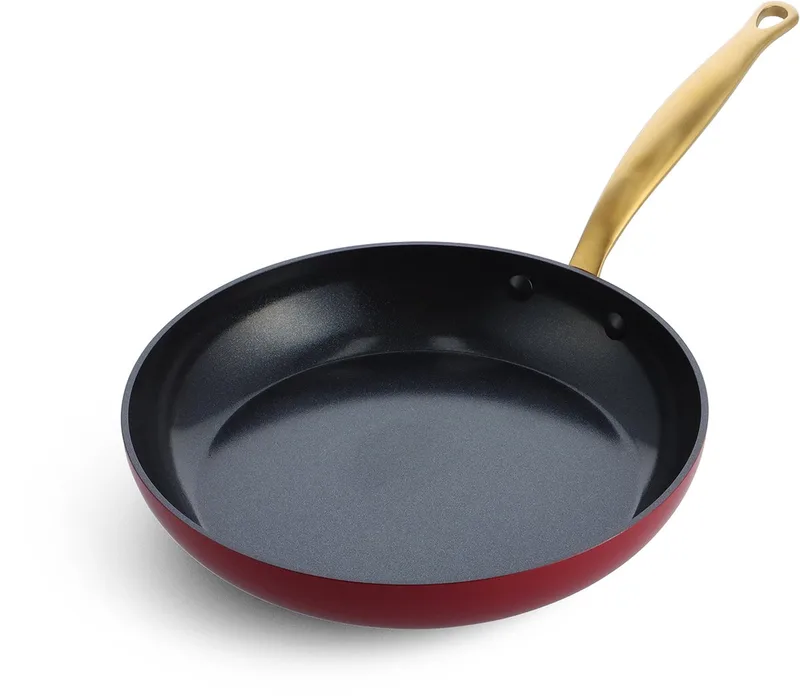 Barcelona Koekenpan 28 cm PFAS vrij by GreenPan in Red – product photo