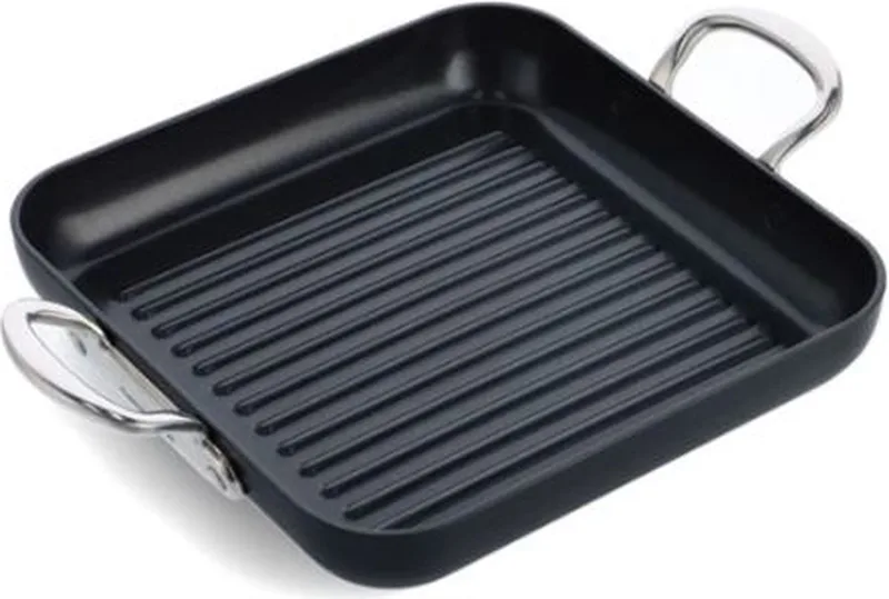Barcelona Pro Grillpan 28x28cm - PFAS-vrij von GreenPan in Schwarz – Produktfoto