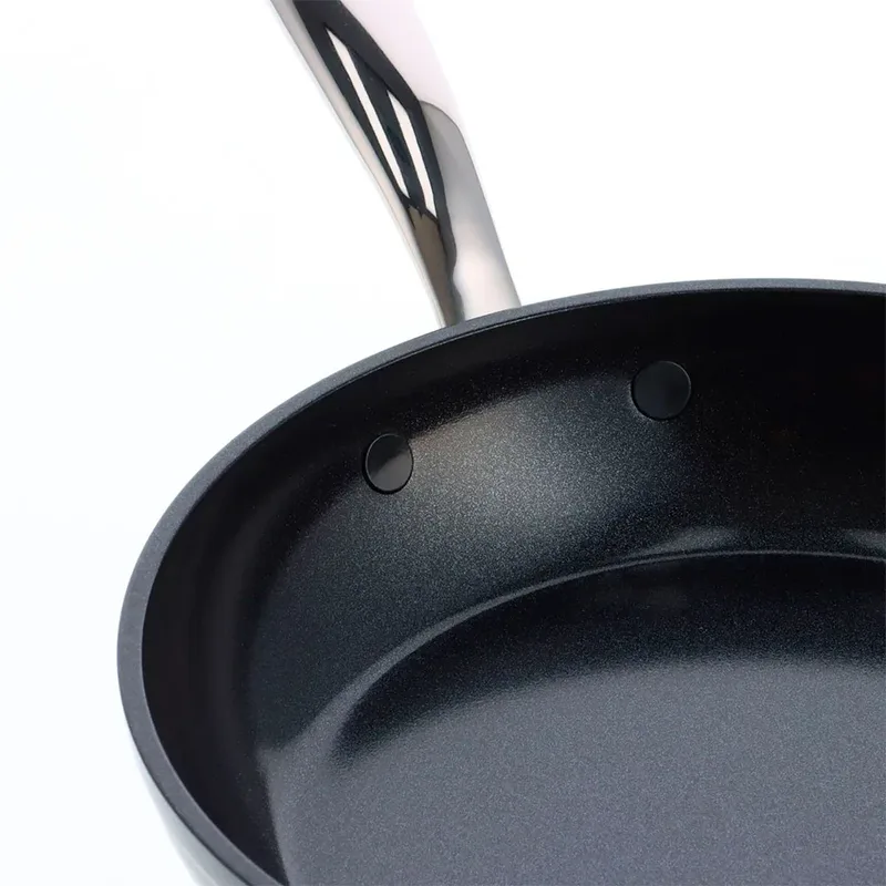 Barcelona Pro koekenpannenset 20cm & 28cm - PFAS-vrij de GreenPan en Argent – photo produit 3 sur 6