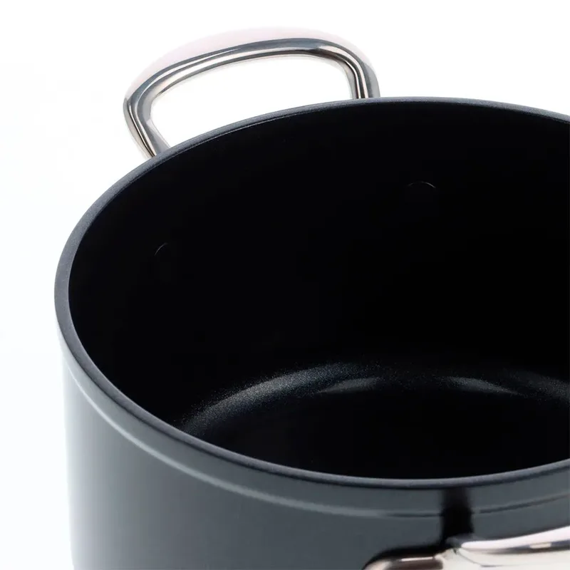 Barcelona Pro kookpan 20cm - 3,1l - PFAS-vrij fra GreenPan i Sølv – produktbillede 4 af 6