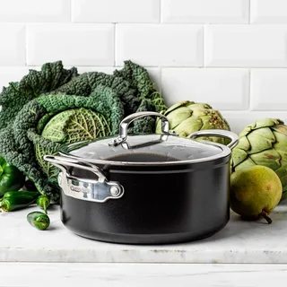 Barcelona Pro kookpan 24cm - 4,9l - PFAS-vrij by GreenPan in Silver – product photo 5 of 6