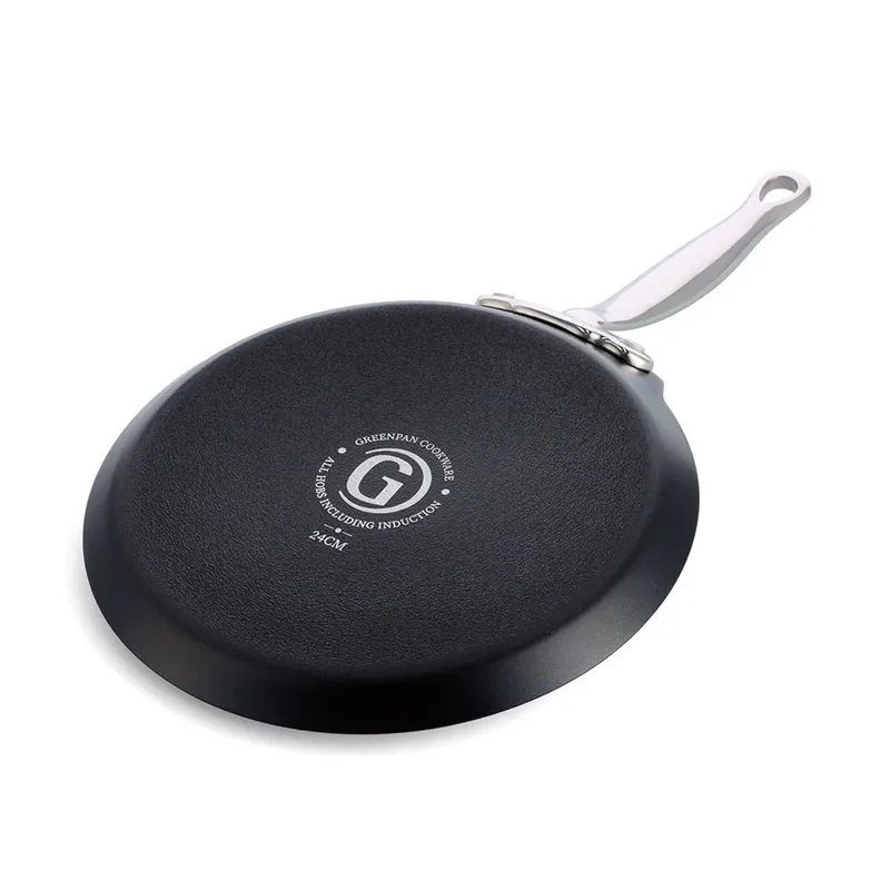 Barcelona Pro Pannenkoekenpan Ø24cm by GreenPan in Black – product photo 2 of 5