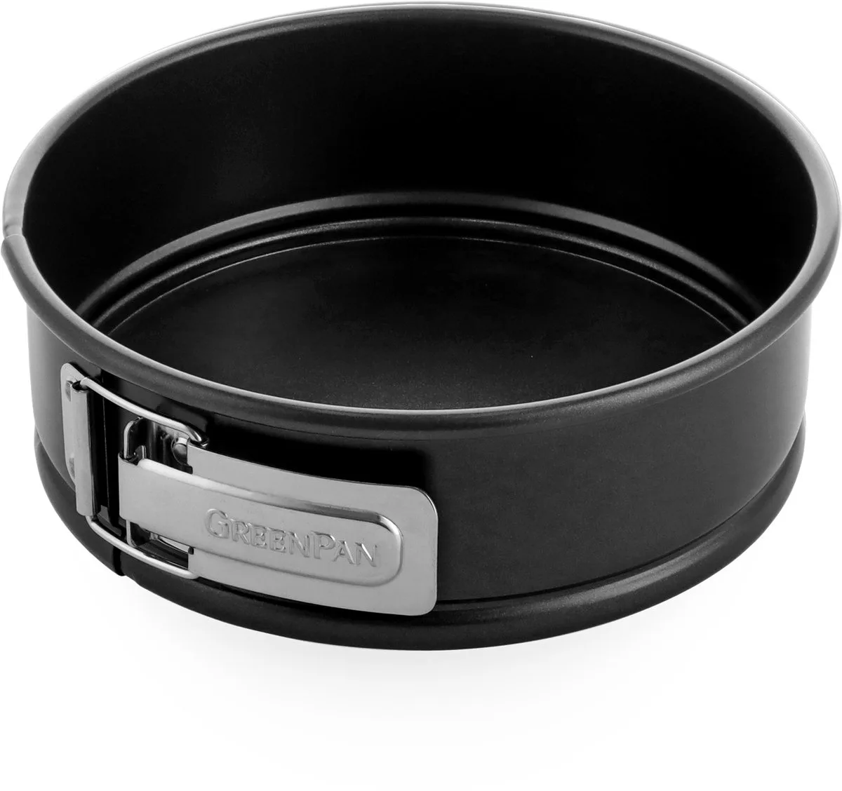 Bistro Cakevorm - 20cm - PFAS-vrije antikleeflaag - Keramische bakvorm - Ovenbestendig tot 230°C - Zwart de GreenPan en Noir – photo produit