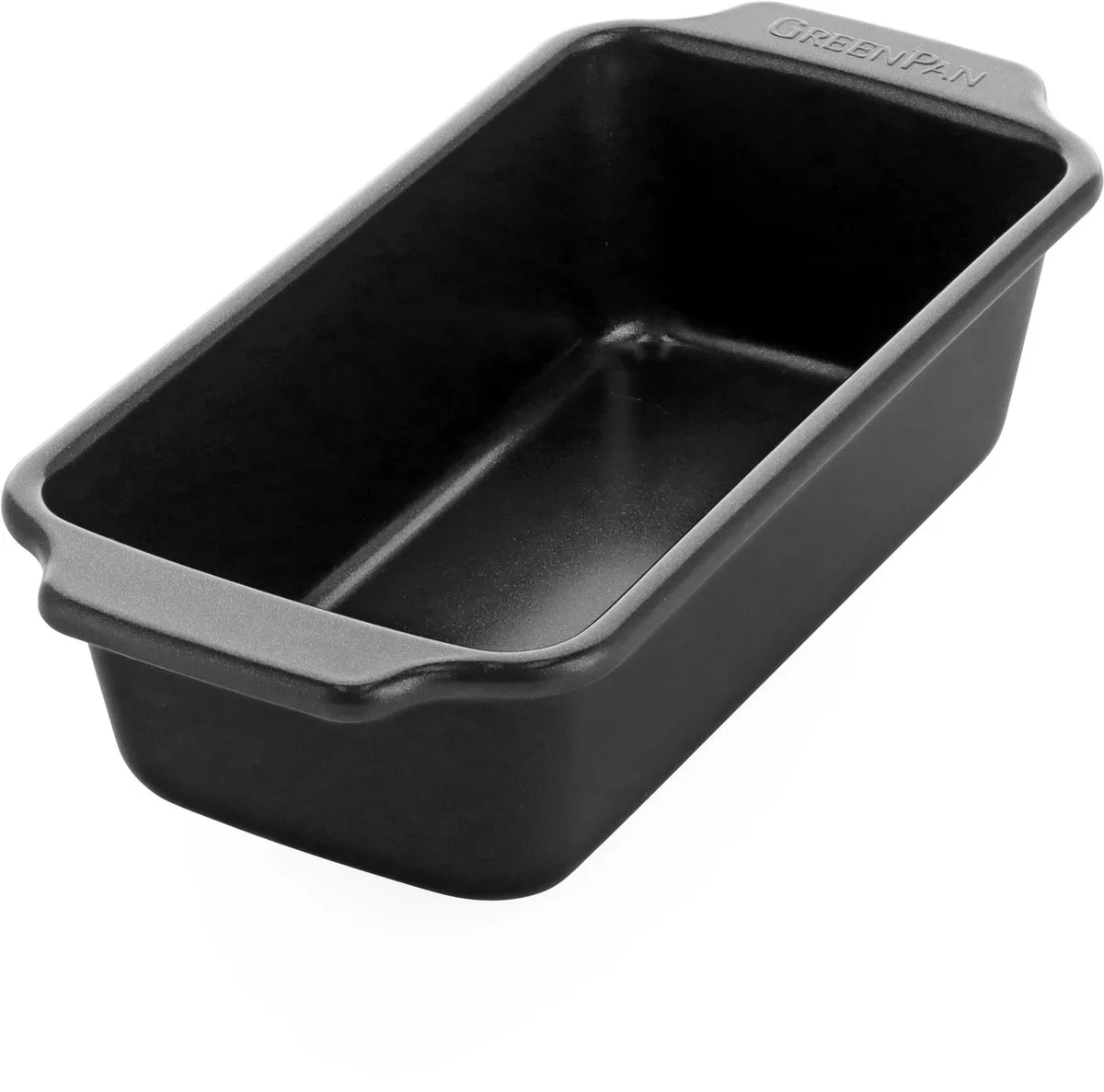 Bistro Cakevorm - 22.5x11.5cm - PFAS-vrije antikleeflaag - Keramische bakvorm - Ovenbestendig tot 230°C - Rechthoekig - Zwart de GreenPan en Noir – photo produit