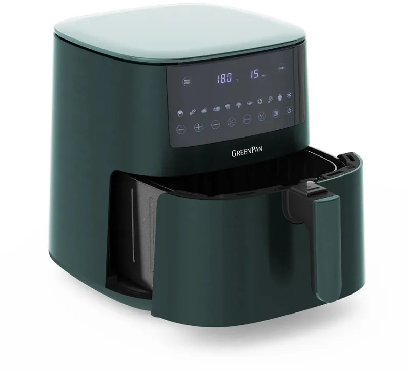 Bistro XL Airfryer 7,2L - PFAS vrij Pine Green von GreenPan in Grün – Produktfoto