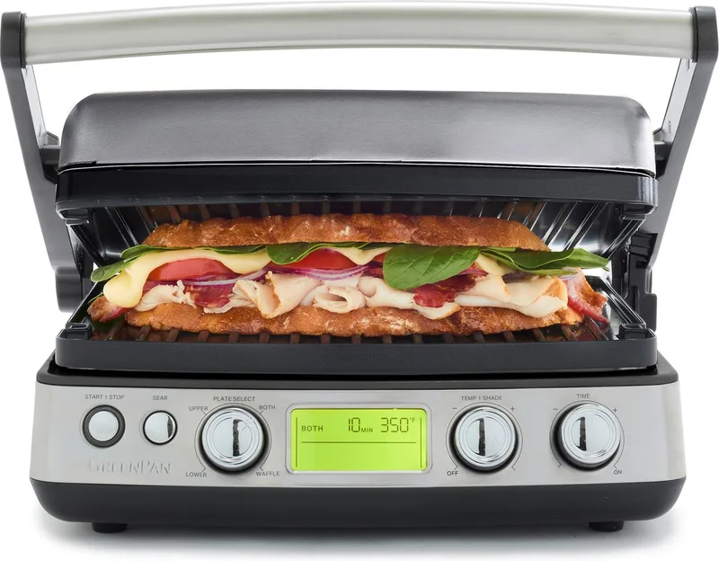 Contactgrill Stainless Steel by GreenPan in Stainless_steel – product photo